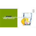 Shanghai, machine made 270ml, 400ml glass material for water, beer glass cup and glass mug